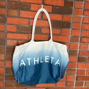 Athleta Extra Large Ombre Canvas Tote Bag